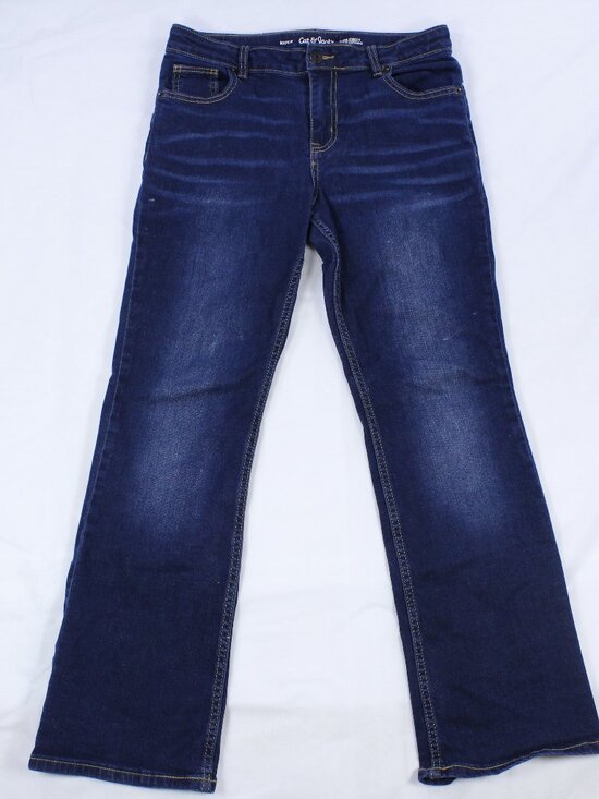 Cat & Jack Other - Cat & Jack Girls' Jeans - Bootcut Fit - Dark Wash - Size 14